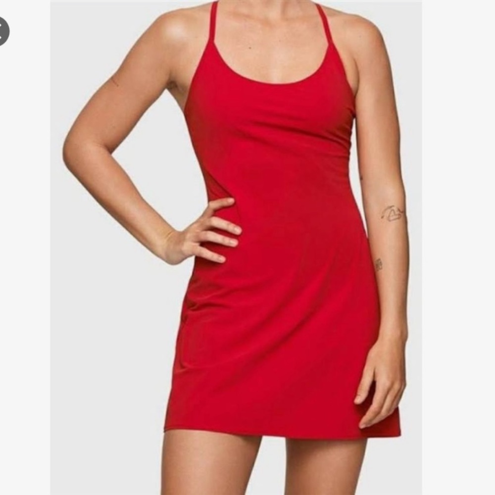 Red Outdoor Voices Dress